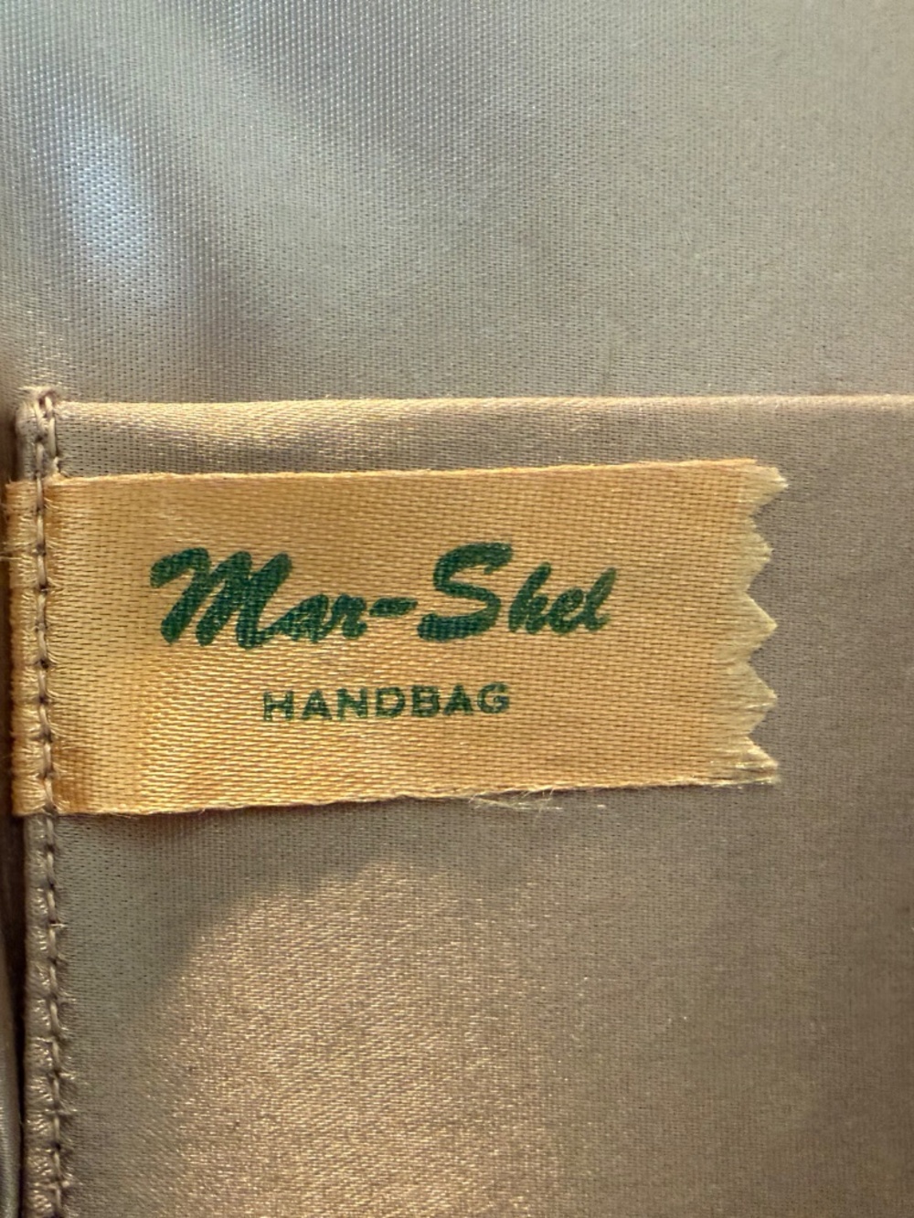 Vintage 1960’s Mar-Shel Suede Handbag Blue - Picture 13 of 14